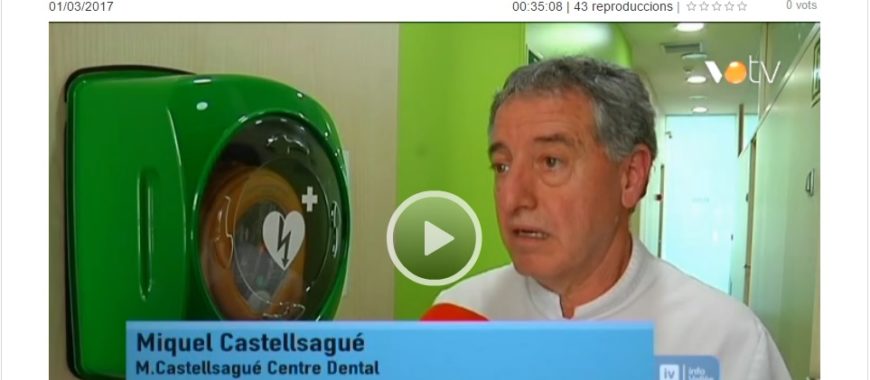 Miquel Castellsagué centre dental granollers desfibril·lador DEA VOTV infovallès